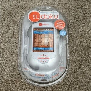 Sudoku Illuminated Handheld Game - Silver